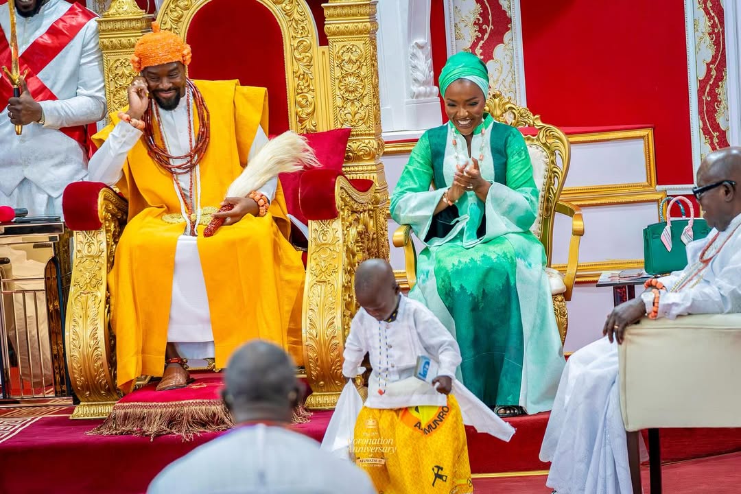 Children at the Itsekiri Language Competition