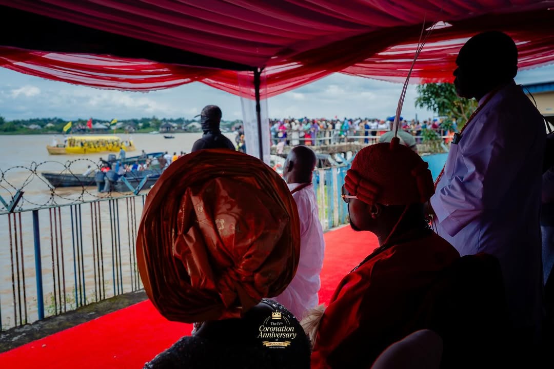 Homage-paying ceremony at Ode-Itsekiri