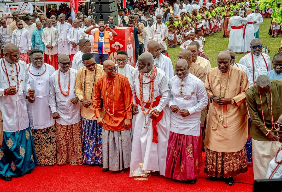 Delta State dignitaries at Aghofen