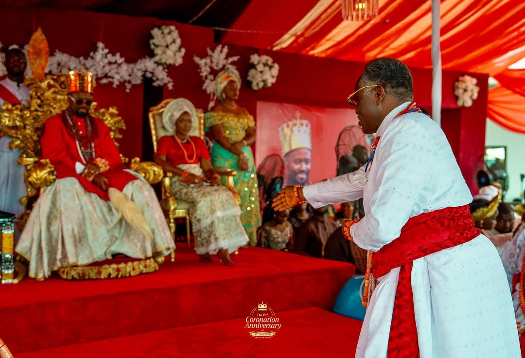 Delta State dignitaries at Aghofen