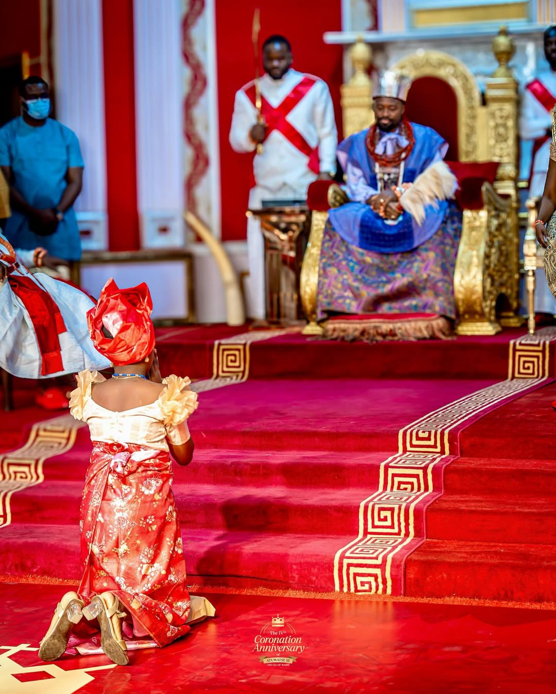 Ceremony of induction into Royal Iwere Society