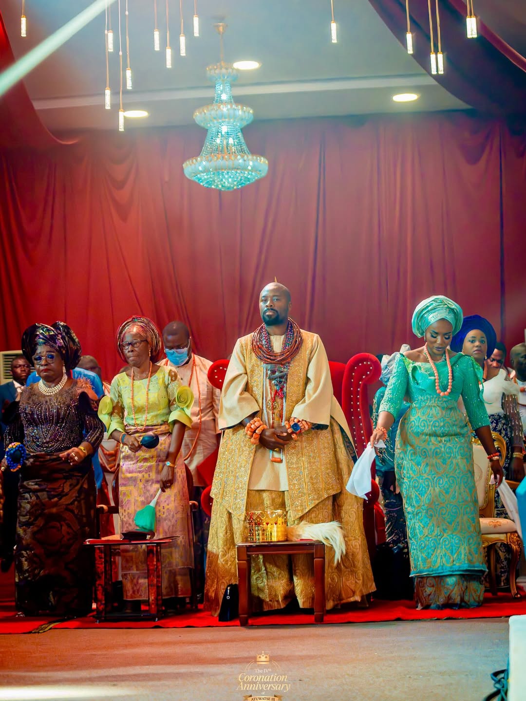 Congregation during thanksgiving service