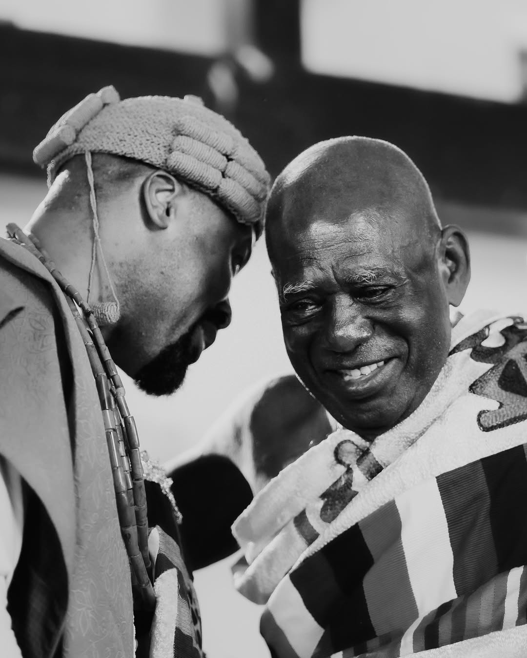 Cape Coast chiefs with Ogiame Atuwatse III