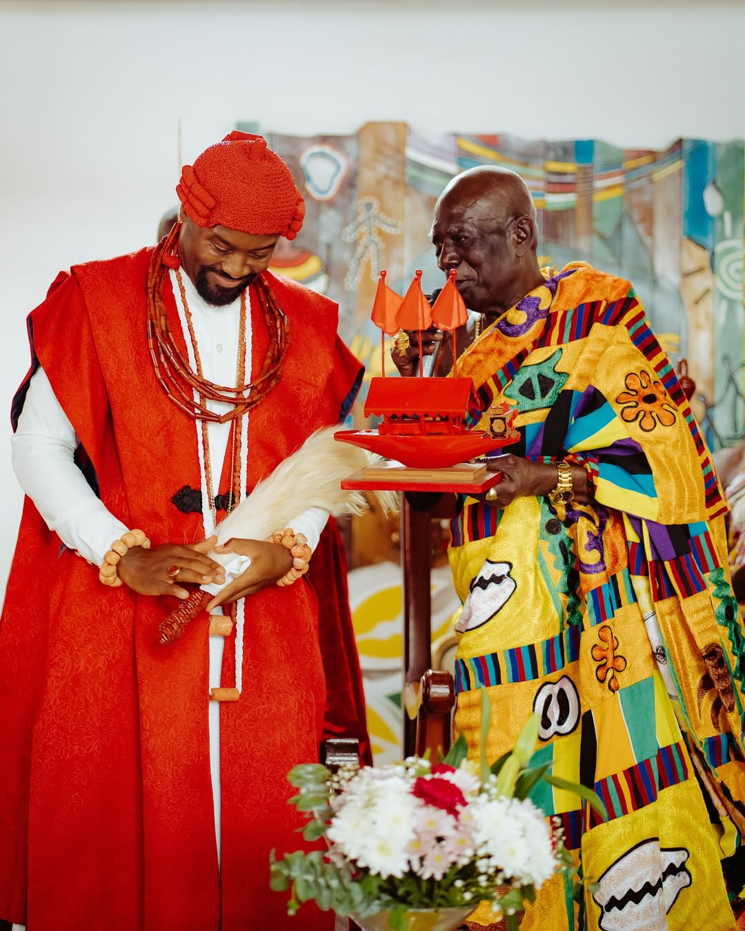 Handshake of heritage