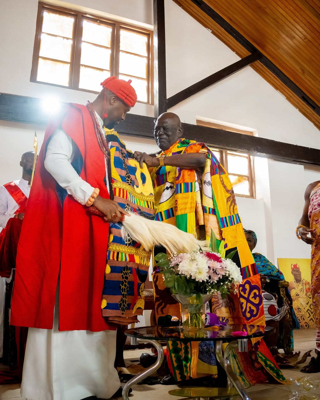 Handshake of heritage