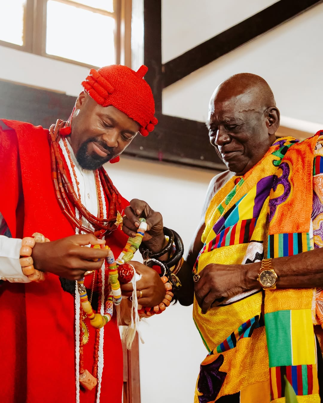Handshake of heritage