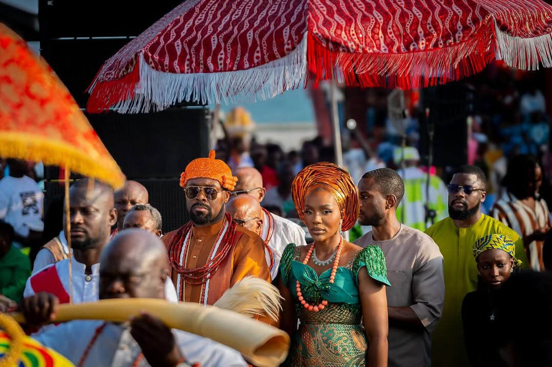 Festival procession at Cape Coast