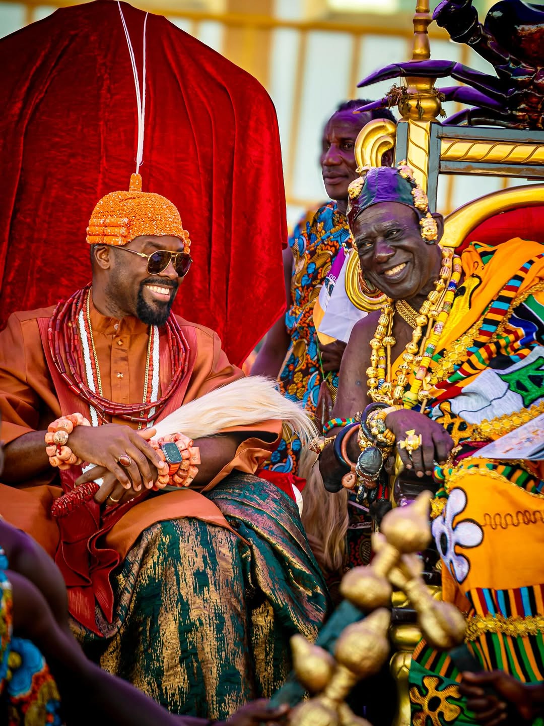 Traditional dance at Oguaa Fetu Afahye