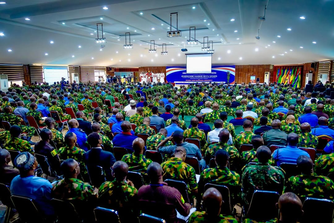 Senior military officers at Haske Biyu 2025