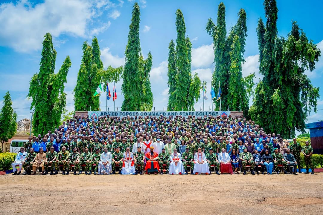Senior military officers at Haske Biyu 2025