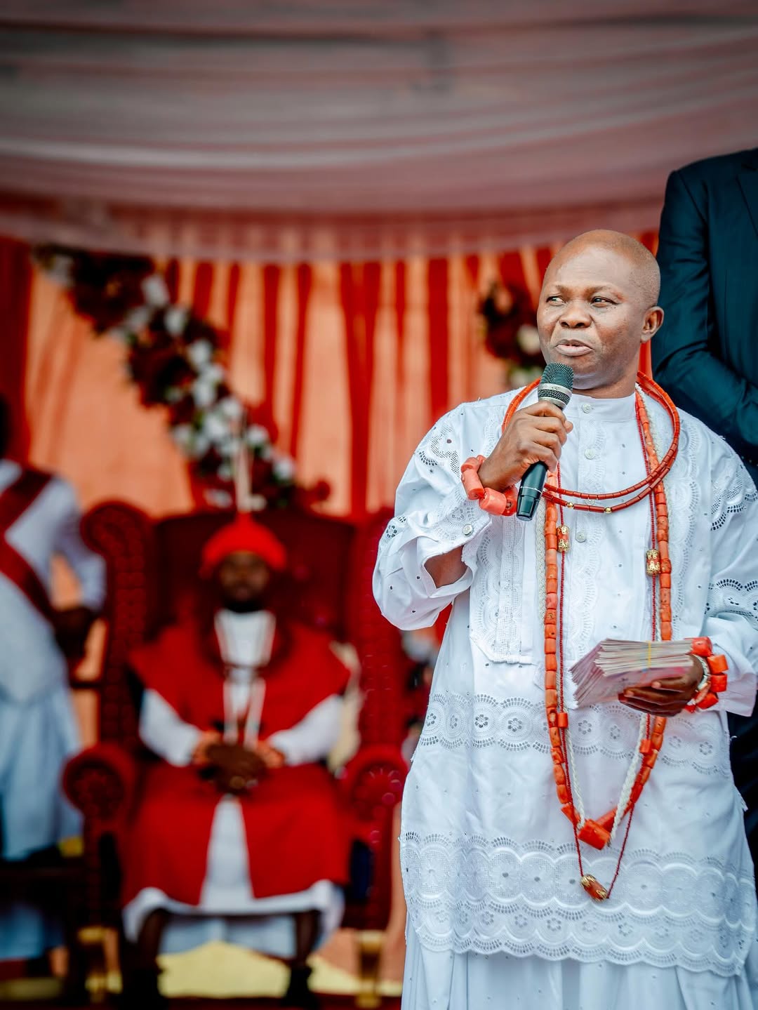 Traditional procession during Ugwa Olu
