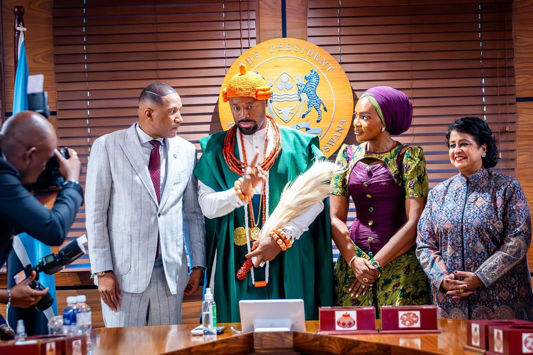 Courtesy visit in Gaborone