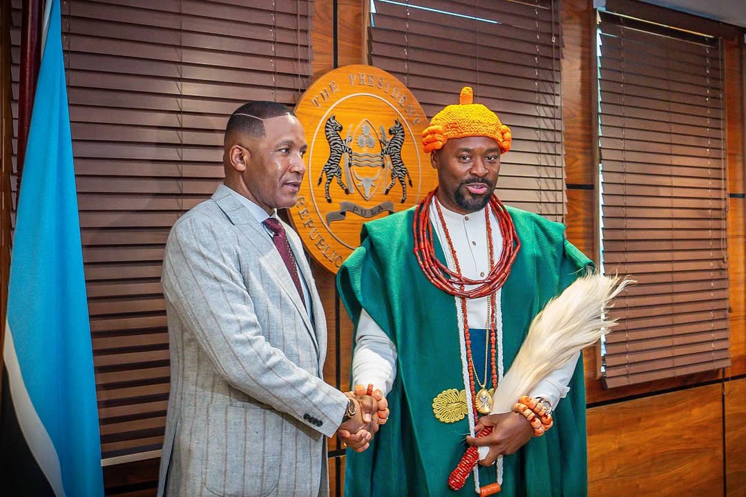 Courtesy visit in Gaborone