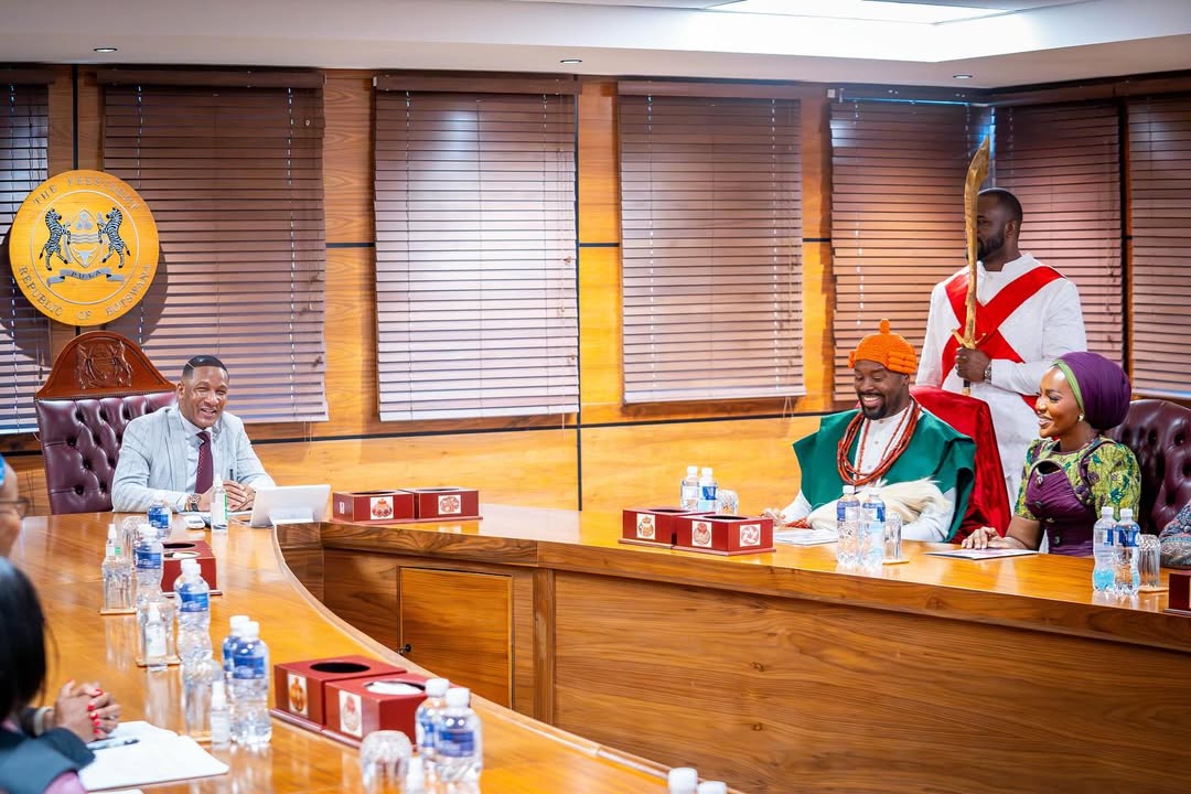 Courtesy visit in Gaborone