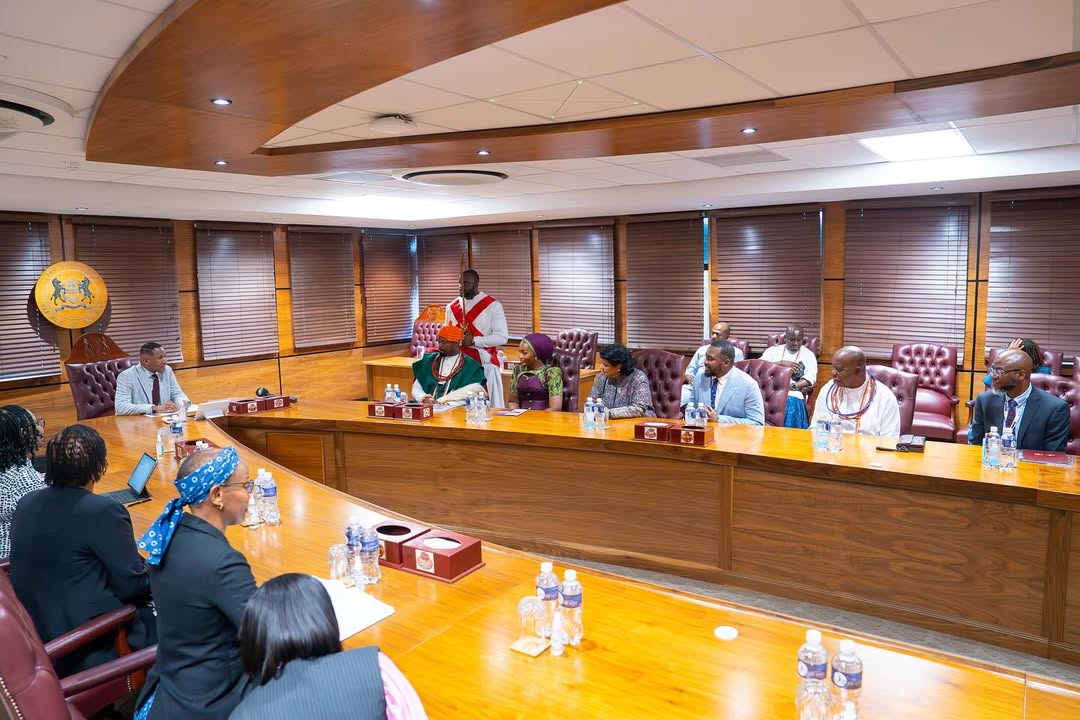 Delegation with Ameenah Gurib-Fakim