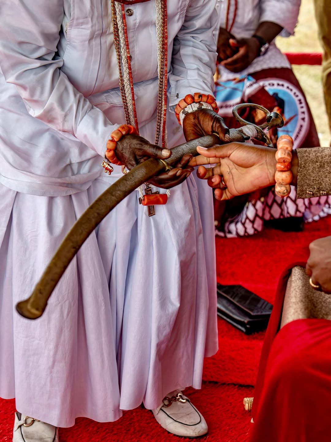 Ceremonial moments in Warri Kingdom
