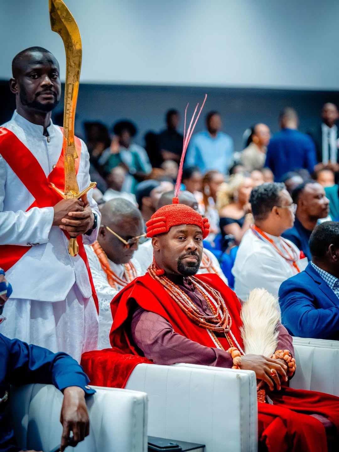 Conference session at National Theatre