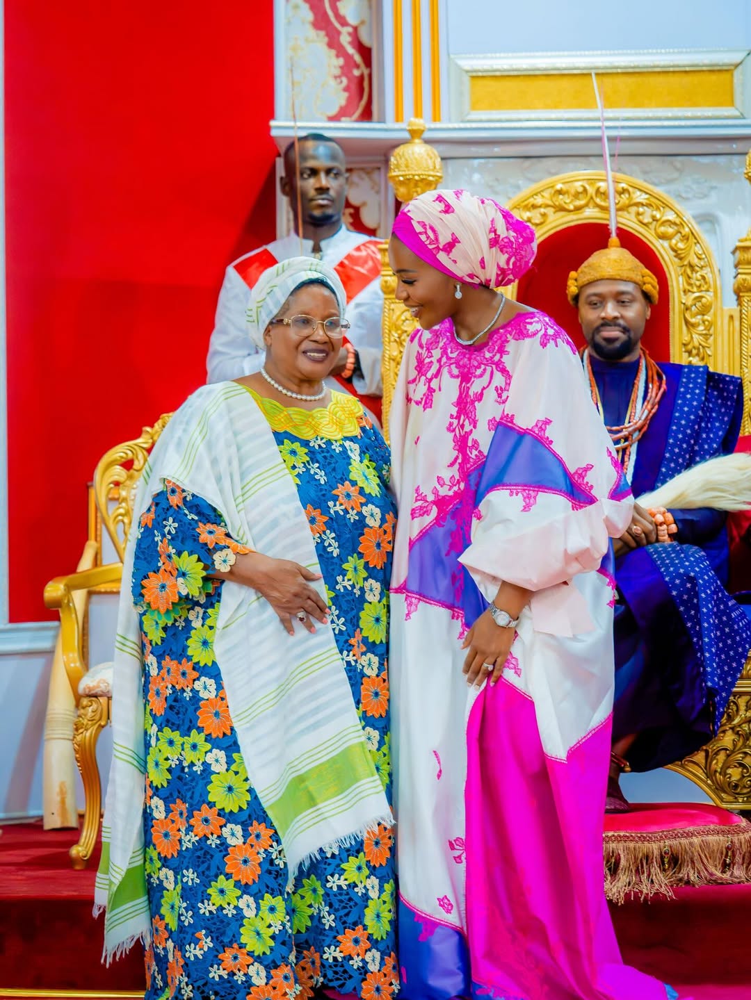 Dr. Joyce Banda received at Aghofen