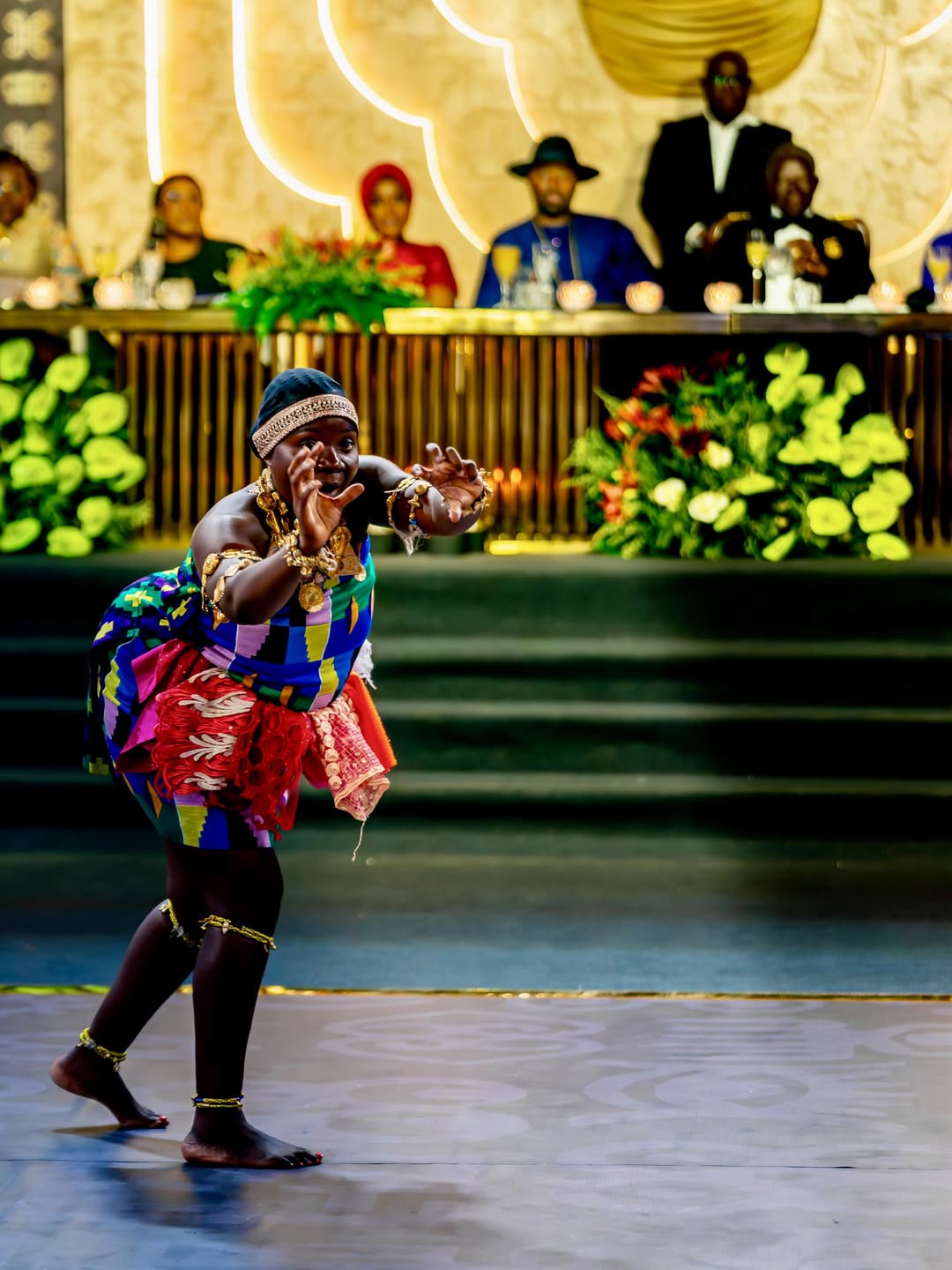 His Majesty at the Asantehene anniversary event