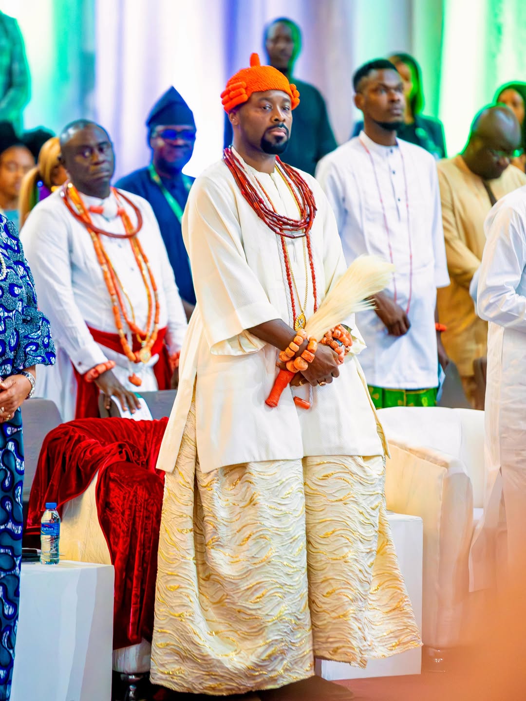 Ogiame Atuwatse III at the African Young Leaders' Convergence